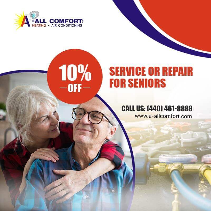 10% off Service or repairs for Seniors